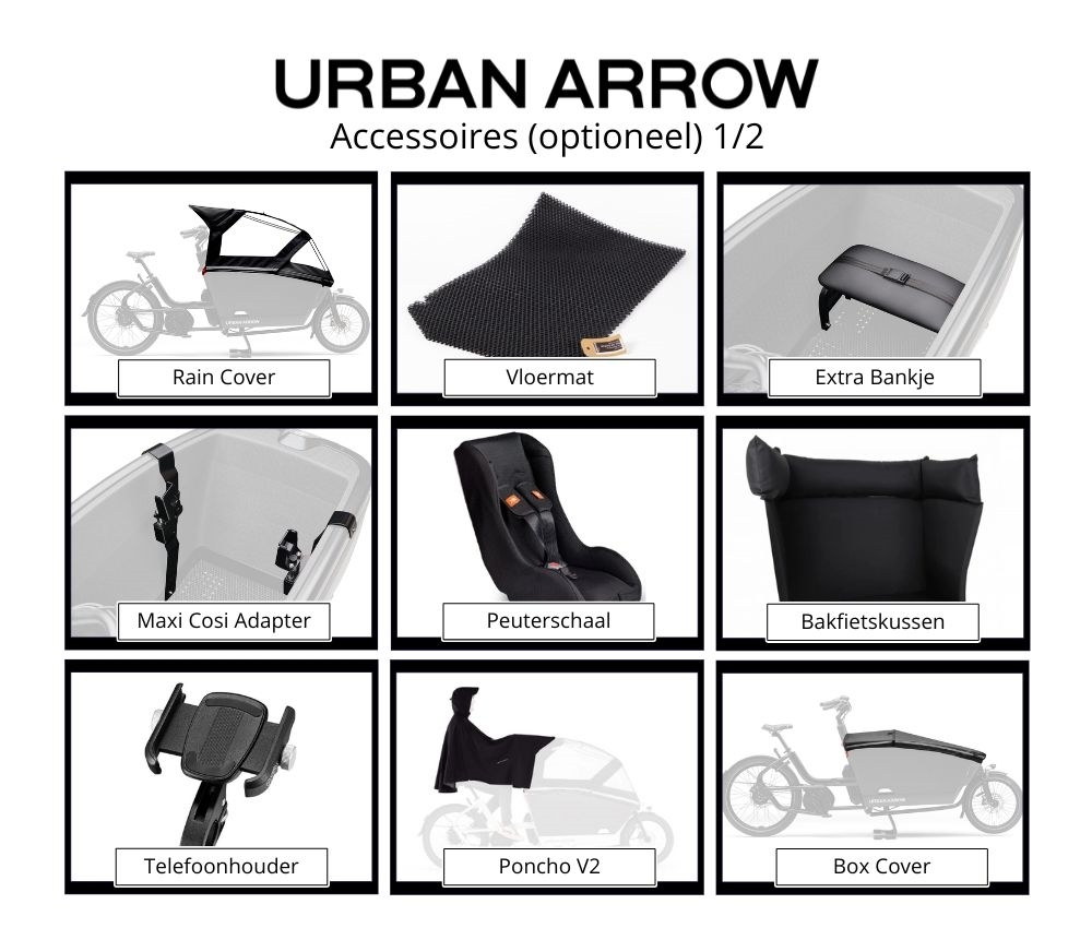 Urban Arrow FamilyNext Essential Tektro Dorado
